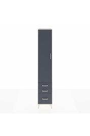 Hyperion Dolap 3 Raflı 3 Çekmeceli Tek Askılı 44x44x243 - S64M104V2B