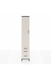 Hyperion Dolap 3 Raflı 3 Çekmeceli Tek Askılı 44x44x243 - S64M104V4B