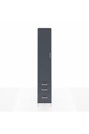 Hyperion Dolap 3 Raflı 3 Çekmeceli Tek Askılı 44x44x243 - S64M104V5B