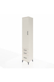 Hyperion Dolap 5 Raflı 3 Çekmeceli Tek Kapaklı 44x44x243 - S64M105V1B