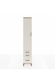 Hyperion Dolap 5 Raflı 3 Çekmeceli Tek Kapaklı 44x44x243 - S64M105V7B