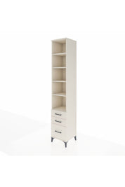 Hyperion Dolap 5 Raflı 3 Çekmeceli 44x44x243 - S64M106V1B