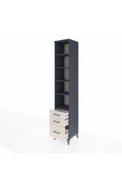Hyperion Dolap 5 Raflı 3 Çekmeceli 44x44x243 - S64M106V4B