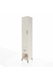 Hyperion Dolap 3 Raflı Tek Çekmeceli Tek Askılı 44x44x243 - S64M107V1B