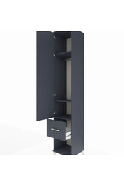 Hyperion Dolap 3 Raflı Tek Çekmeceli Tek Askılı 44x44x243 - S64M107V5B