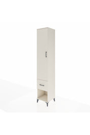 Hyperion Dolap 5 Raflı Tek Çekmeceli Tek Kapaklı 44x44x243 - S64M108V1B