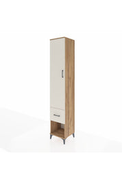 Hyperion Dolap 5 Raflı Tek Çekmeceli Tek Kapaklı 44x44x243 - S64M108V7B