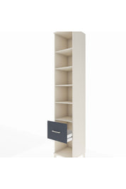 Hyperion Dolap 5 Raflı Tek Çekmeceli 44x44x243 - S64M109V2B