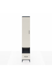 Hyperion Dolap 4 Raflı Tek Çekmeceli Tek Askılı 44x44x243 - S64M110V4B