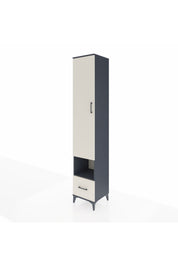 Hyperion Dolap 4 Raflı Tek Çekmeceli Tek Askılı 44x44x243 - S64M110V4B
