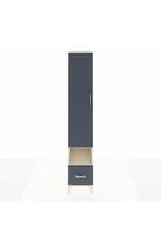 Hyperion Dolap 6 Raflı Tek Çekmeceli Tek Kapaklı 44x44x243 - S64M111V2B