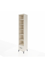 Hyperion Dolap 6 Raflı Tek Çekmeceli 44x44x243 - S64M112V1B