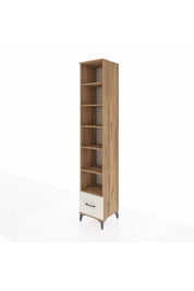 Hyperion Dolap 6 Raflı Tek Çekmeceli 44x44x243 - S64M112V7B