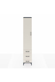 Hyperion Dolap 3 Raflı 3 Çekmeceli Tek Askılı 44x44x243 - S64M113V4B