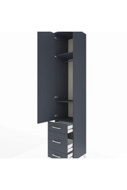 Hyperion Dolap 3 Raflı 3 Çekmeceli Tek Askılı 44x44x243 - S64M113V5B