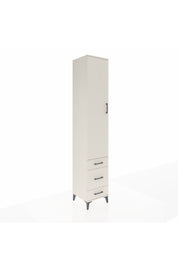 Hyperion Dolap 5 Raflı 3 Çekmeceli Tek Kapaklı 44x44x243 - S64M114V1B