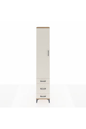 Hyperion Dolap 5 Raflı 3 Çekmeceli Tek Kapaklı 44x44x243 - S64M114V7B