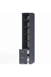 Hyperion Dolap 5 Raflı 3 Çekmeceli 44x44x243 - S64M115V5B