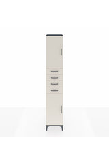 Hyperion Dolap 4 Raflı 4 Çekmeceli 2 Kapaklı 44x44x243
