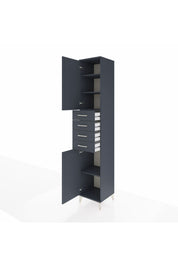 Hyperion Dolap 4 Raflı 4 Çekmeceli 2 Kapaklı 44x44x243 - S64M116V5B