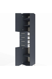Hyperion Dolap 4 Raflı 4 Çekmeceli 2 Kapaklı 44x44x243 - S64M116V5B