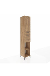 Hyperion Dolap 4 Raflı 4 Çekmeceli Tek Kapaklı 44x44x243 - S64M117V9B