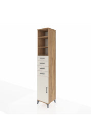 Hyperion Dolap 4 Raflı 4 Çekmeceli Tek Kapaklı 44x44x243 - S64M118V7B