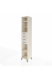 Hyperion Dolap 4 Raflı 4 Çekmeceli 44x44x243 - S64M119V1B