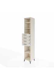 Hyperion Dolap 4 Raflı 4 Çekmeceli 44x44x243 - S64M119V1B