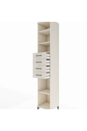 Hyperion Dolap 4 Raflı 4 Çekmeceli 44x44x243 - S64M119V1B