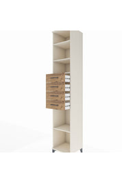 Hyperion Dolap 4 Raflı 4 Çekmeceli 44x44x243 - S64M119V3B