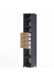 Hyperion Dolap 4 Raflı 4 Çekmeceli 44x44x243 - S64M119V6B