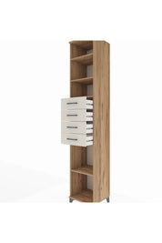 Hyperion Dolap 4 Raflı 4 Çekmeceli 44x44x243 - S64M119V7B
