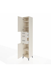 Hyperion Dolap 4 Raflı 3 Çekmeceli 2 Kapaklı 44x44x243 - S64M120V1B