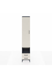 Hyperion Dolap 4 Raflı 2 Çekmeceli Tek Askılı 44x44x243 - S64M083V4B