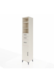 Hyperion Dolap 4 Raflı 3 Çekmeceli Tek Kapaklı 44x44x243 - S64M122V1B