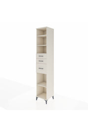 Hyperion Dolap 4 Raflı 3 Çekmeceli 44x44x243 - S64M123V1B