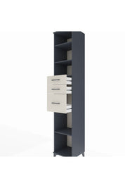 Hyperion Dolap 4 Raflı 3 Çekmeceli 44x44x243 - S64M123V4B