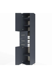 Hyperion Dolap 4 Raflı 3 Çekmeceli 2 Kapaklı 44x44x243 - S64M124V5B