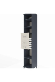 Hyperion Dolap 4 Raflı 3 Çekmeceli 44x44x243 - S64M127V4B