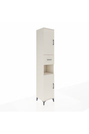 Hyperion Dolap 5 Raflı Tek Çekmeceli 2 Kapaklı 44x44x243 - S64M128V1B