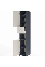 Hyperion Dolap 5 Raflı Tek Çekmeceli 2 Kapaklı 44x44x243 - S64M128V4B