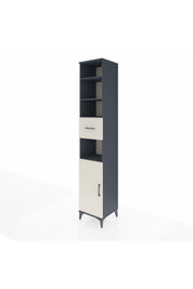 Hyperion Dolap 5 Raflı Tek Çekmeceli Tek Kapaklı 44x44x243 - S64M130V4B