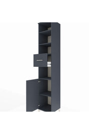 Hyperion Dolap 5 Raflı Tek Çekmeceli Tek Kapaklı 44x44x243 - S64M130V5B