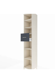 Hyperion Dolap 5 Raflı Tek Çekmeceli 44x44x243 - S64M131V2B
