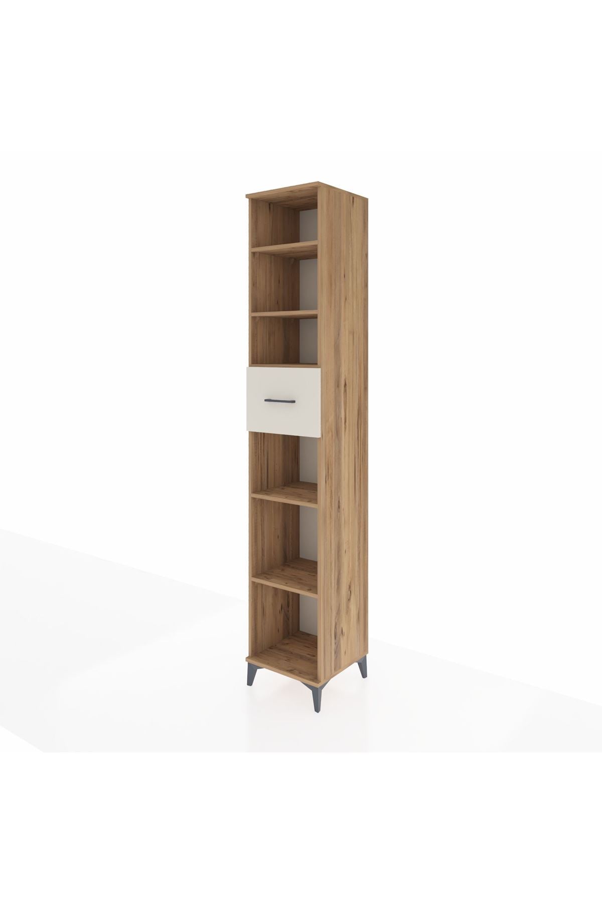 Hyperion Dolap 5 Raflı Tek Çekmeceli 44x44x243 - S64M131V7B