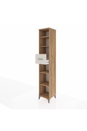 Hyperion Dolap 5 Raflı Tek Çekmeceli 44x44x243 - S64M131V7B