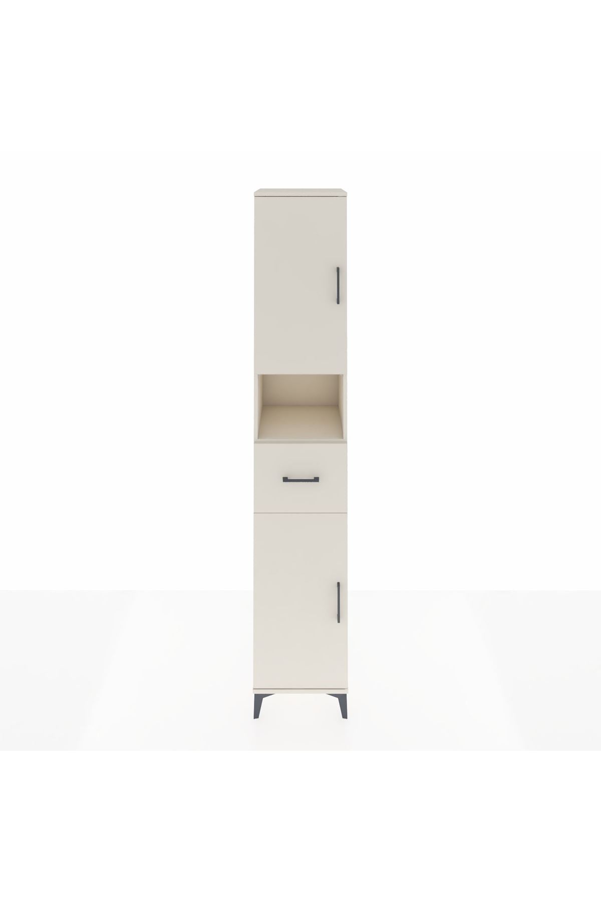 Hyperion Dolap 5 Raflı Tek Çekmeceli 2 Kapaklı 44x44x243 - S64M132V1B
