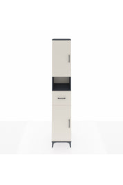 Hyperion Dolap 5 Raflı Tek Çekmeceli 2 Kapaklı 44x44x243 - S64M132V4B