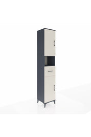 Hyperion Dolap 5 Raflı Tek Çekmeceli 2 Kapaklı 44x44x243 - S64M132V4B